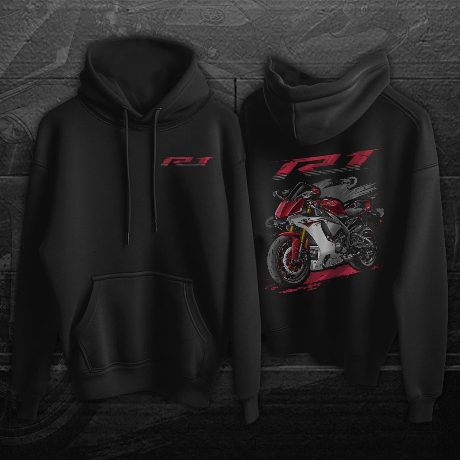 Yamaha YZF-R1 2015-17 Inspired Hoodie - Motorcycle Sweatshirt