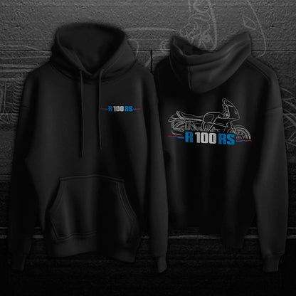 BMW R100 Hoodie - Motorcycle Sweatshirt for Motorrad Riders