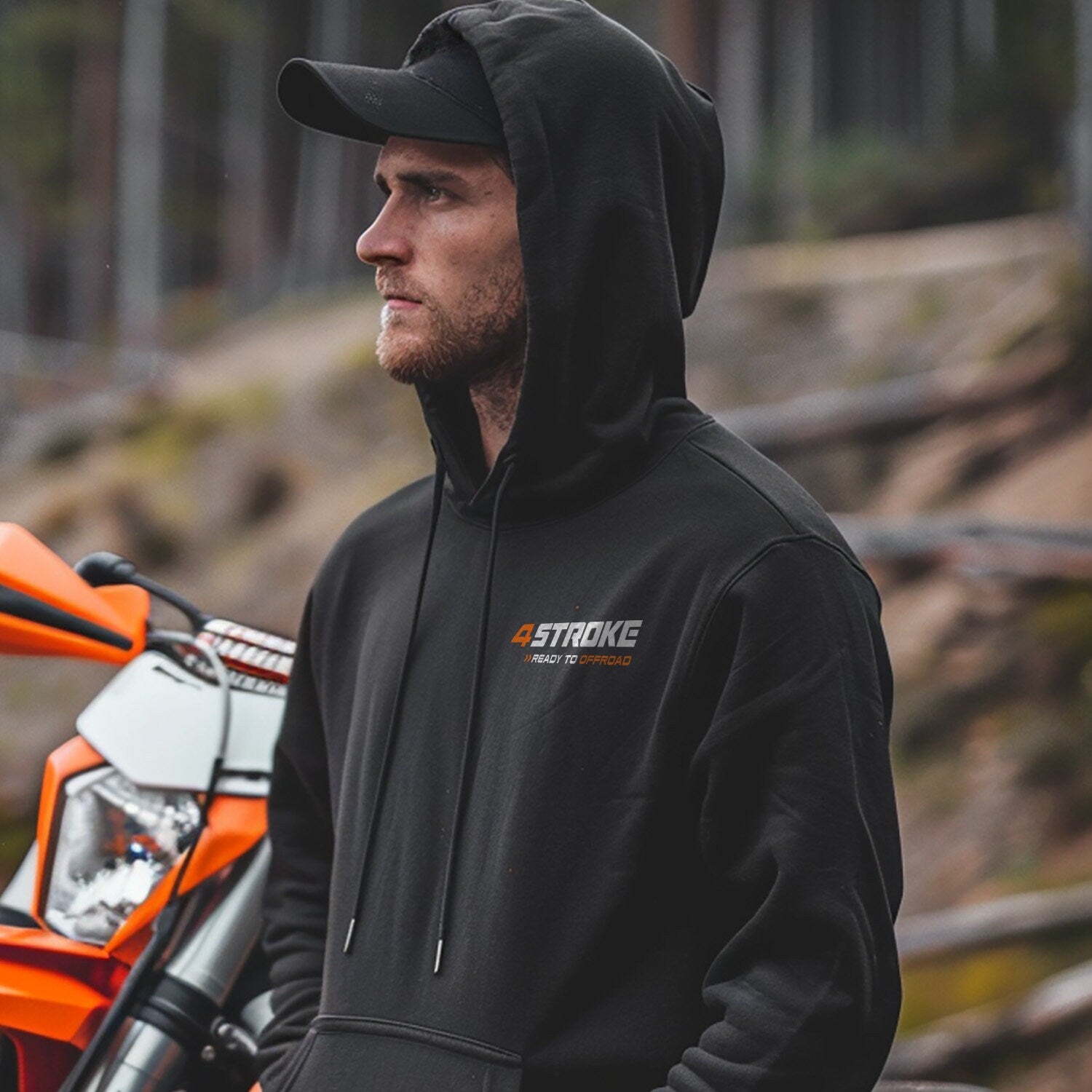 KTM LC4 EGS 620 & 400 Hoodie - Motorcycle Sweatshirt for Riders
