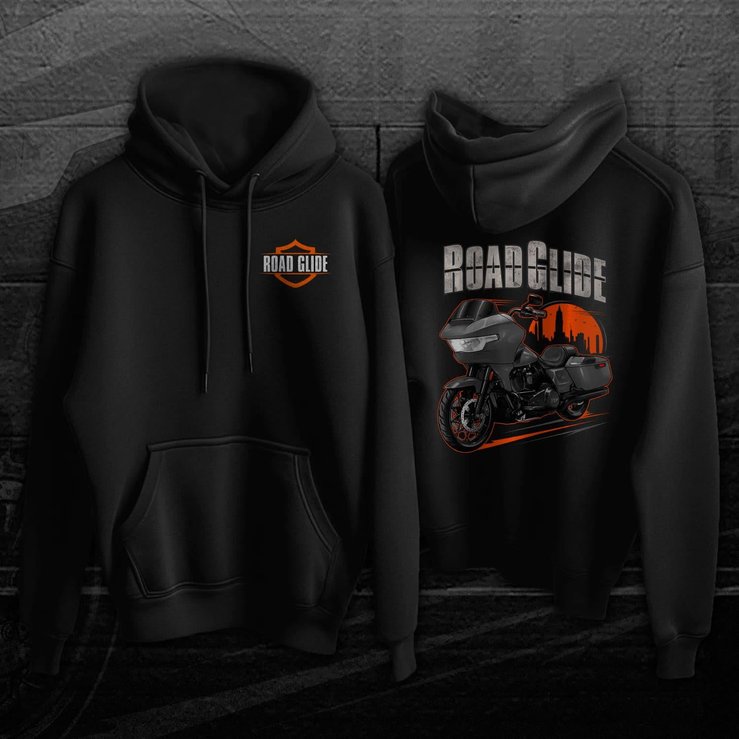 Harley Road Glide FLTRX 2024 Inspired Hoodie - Biker Motorcycle Sweatshirt