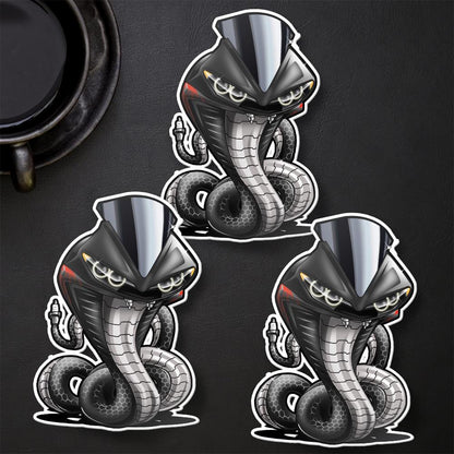 Yamaha YZF-R6 Inspired Stickers - Set of 3 Motorcycle Decals