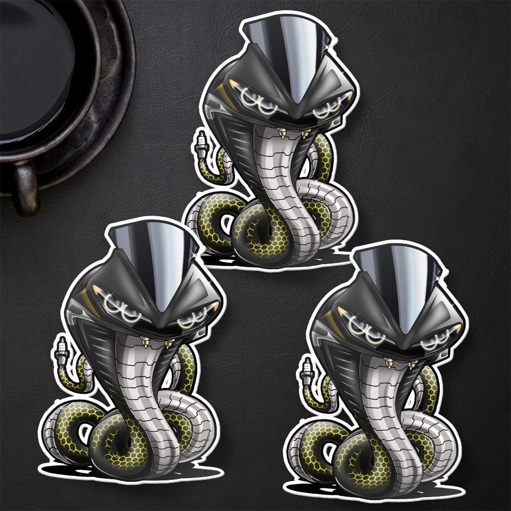 Yamaha YZF-R6 Inspired Stickers - Set of 3 Motorcycle Decals
