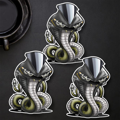 Yamaha YZF-R6 Inspired Stickers - Set of 3 Motorcycle Decals