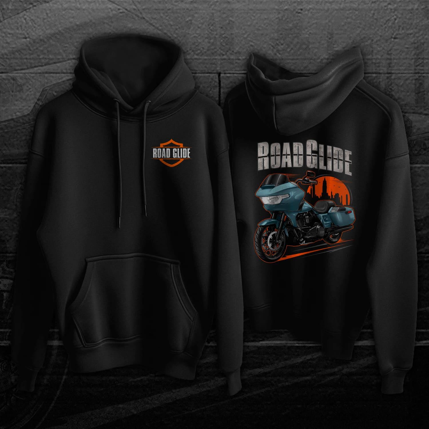 Harley Road Glide FLTRX 2024 Inspired Hoodie - Biker Motorcycle Sweatshirt