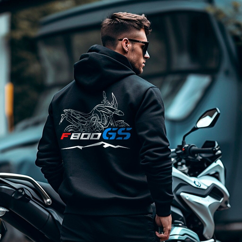 BMW F800 GS Hoodie - Motorcycle Sweatshirt for Riders