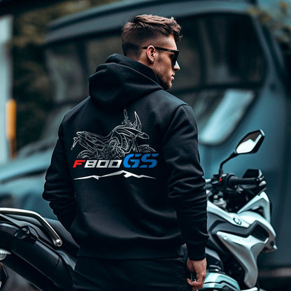 BMW F800 GS Hoodie - Motorcycle Sweatshirt for Riders