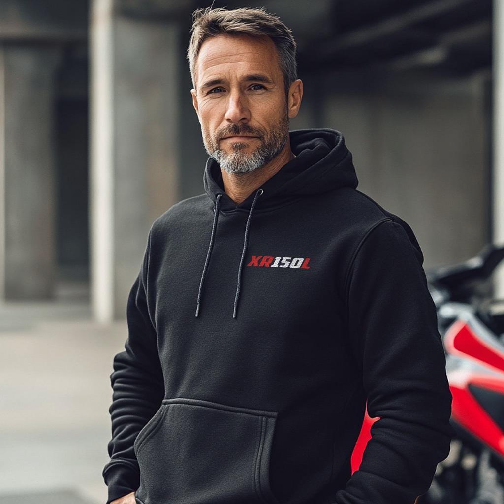 Honda XR150L Inspired Hoodie - Motorcycle Sweatshirt for Riders