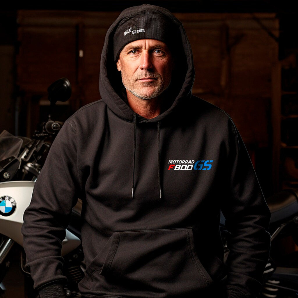 BMW F800 GS Hoodie - Motorcycle Sweatshirt for Riders