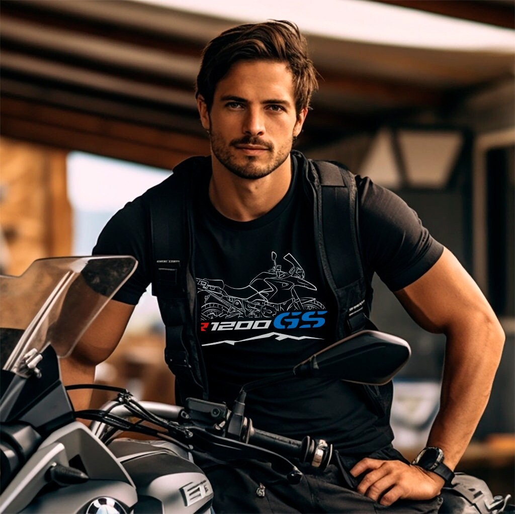 BMW R1200GS T-Shirt - Motorcycle Tee Shirt for Motorrad Riders