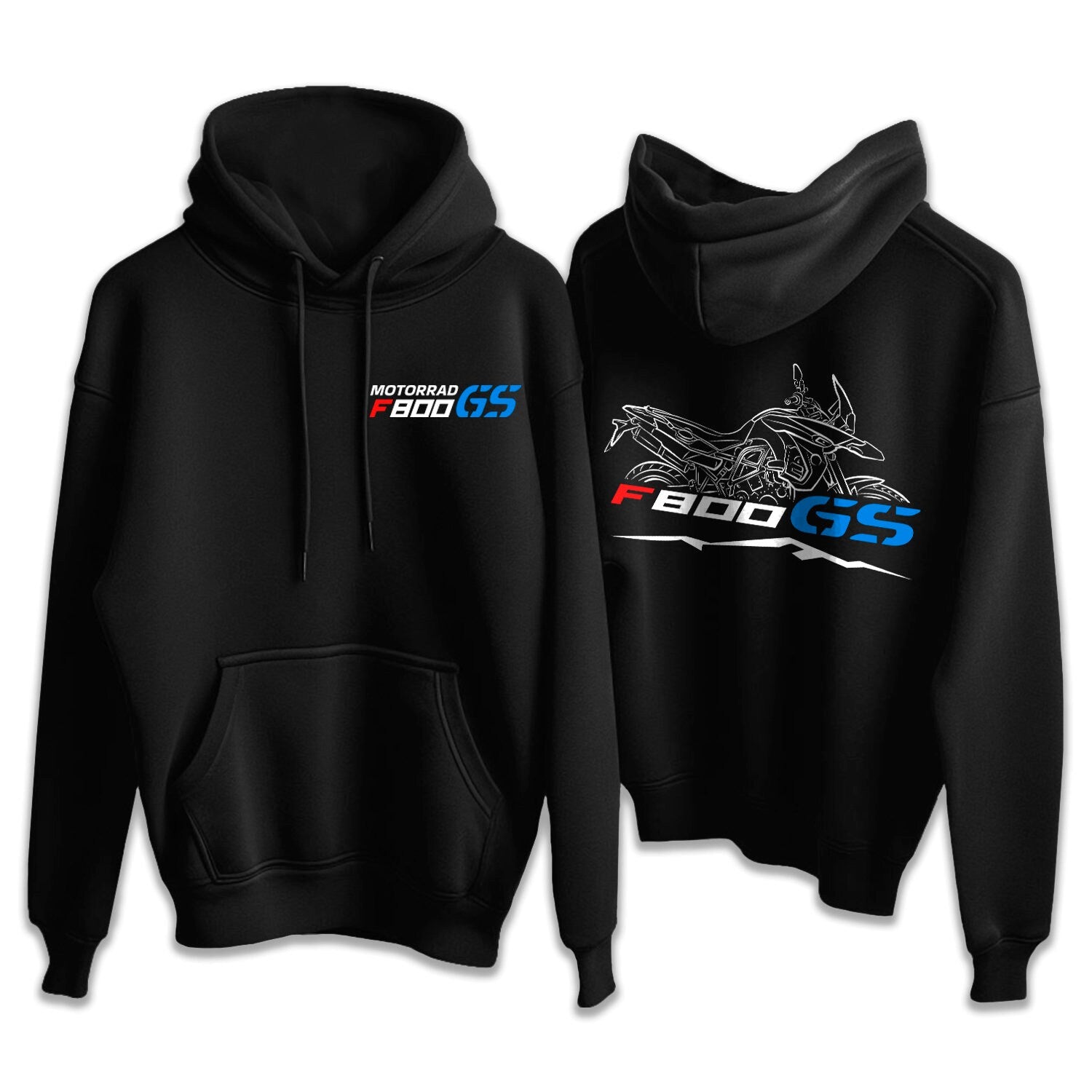 BMW F800 GS Hoodie - Motorcycle Sweatshirt for Riders