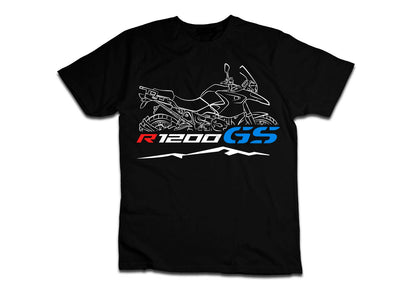 BMW R1200GS T-Shirt - Motorcycle Tee Shirt for Motorrad Riders