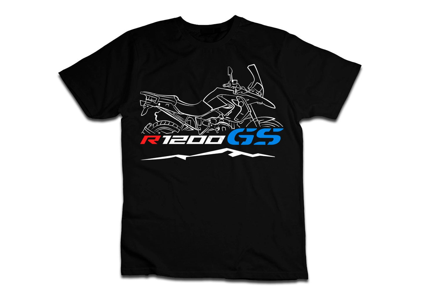 BMW R1200GS T-Shirt - Motorcycle Tee Shirt for Motorrad Riders