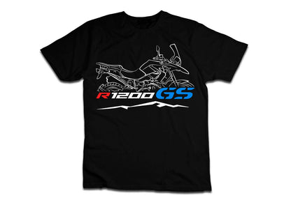 BMW R1200GS T-Shirt - Motorcycle Tee Shirt for Motorrad Riders