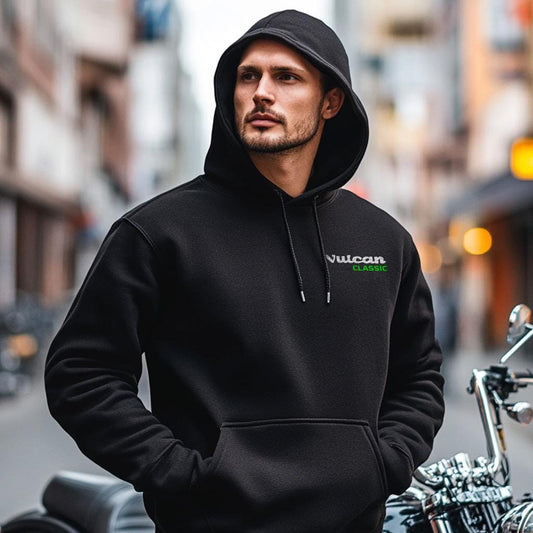 Kawasaki VN2000 Vulcan Classic Inspired Hoodie - Motorcycle Sweatshirt for Riders