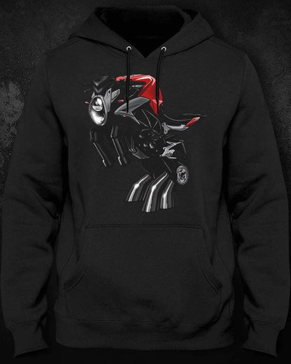 MV Agusta Brutale 800 Inspired Hoodie - Motorcycle Sweatshirt