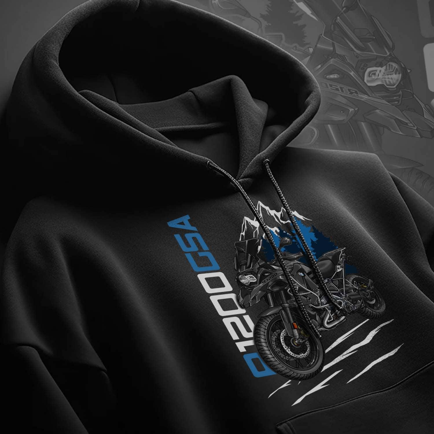 BMW R1200GSA 2014-18 Hoodie - Motorcycle Sweatshirt for ADV Riders