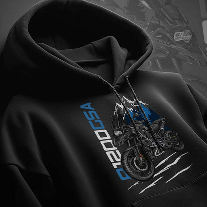 BMW R1200GSA 2014-18 Hoodie - Motorcycle Sweatshirt for ADV Riders