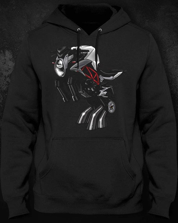 MV Agusta Brutale 800 Inspired Hoodie - Motorcycle Sweatshirt
