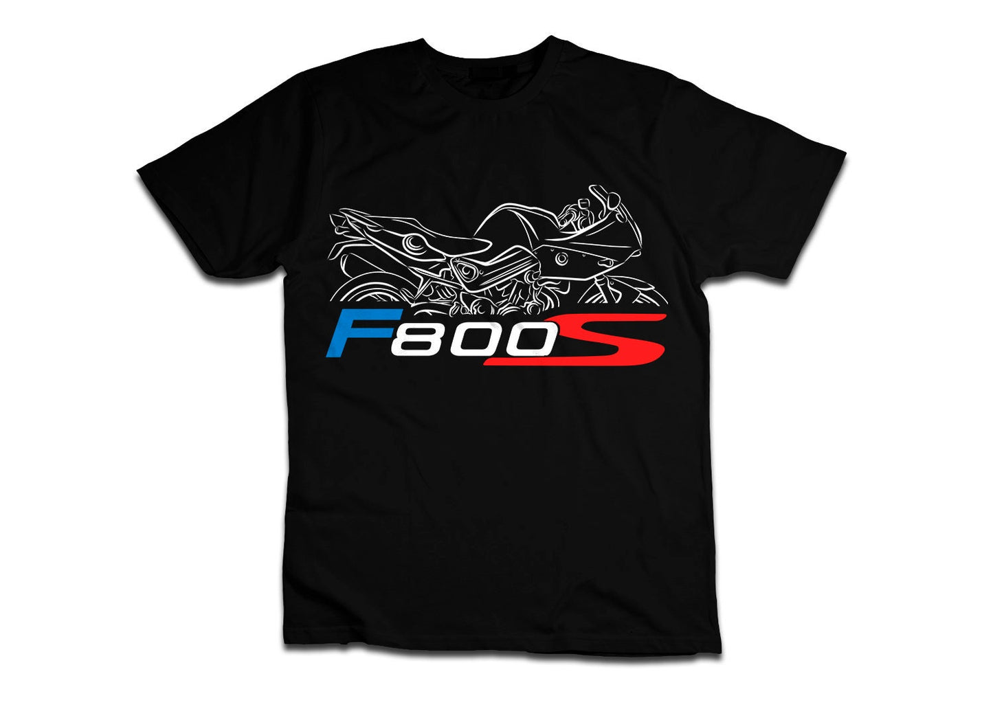 BMW F800 S T-Shirt - Motorcycle Tee Shirt for Riders