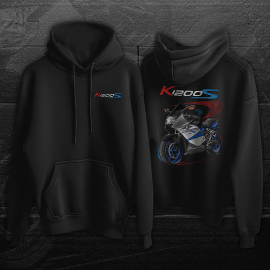 BMW K1200S Inspired Hoodie - Motorcycle Motorrad Sweatshirt