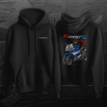 BMW K1200S Inspired Hoodie - Motorcycle Motorrad Sweatshirt