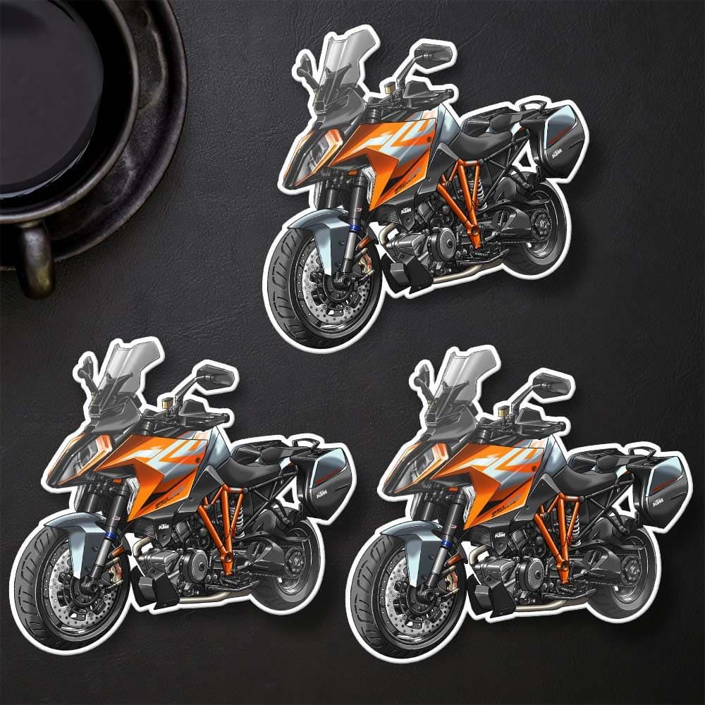 KTM 1290 Super Duke GT 2019-24 Inspired Stickers - Set of 3 Motorcycle Decals