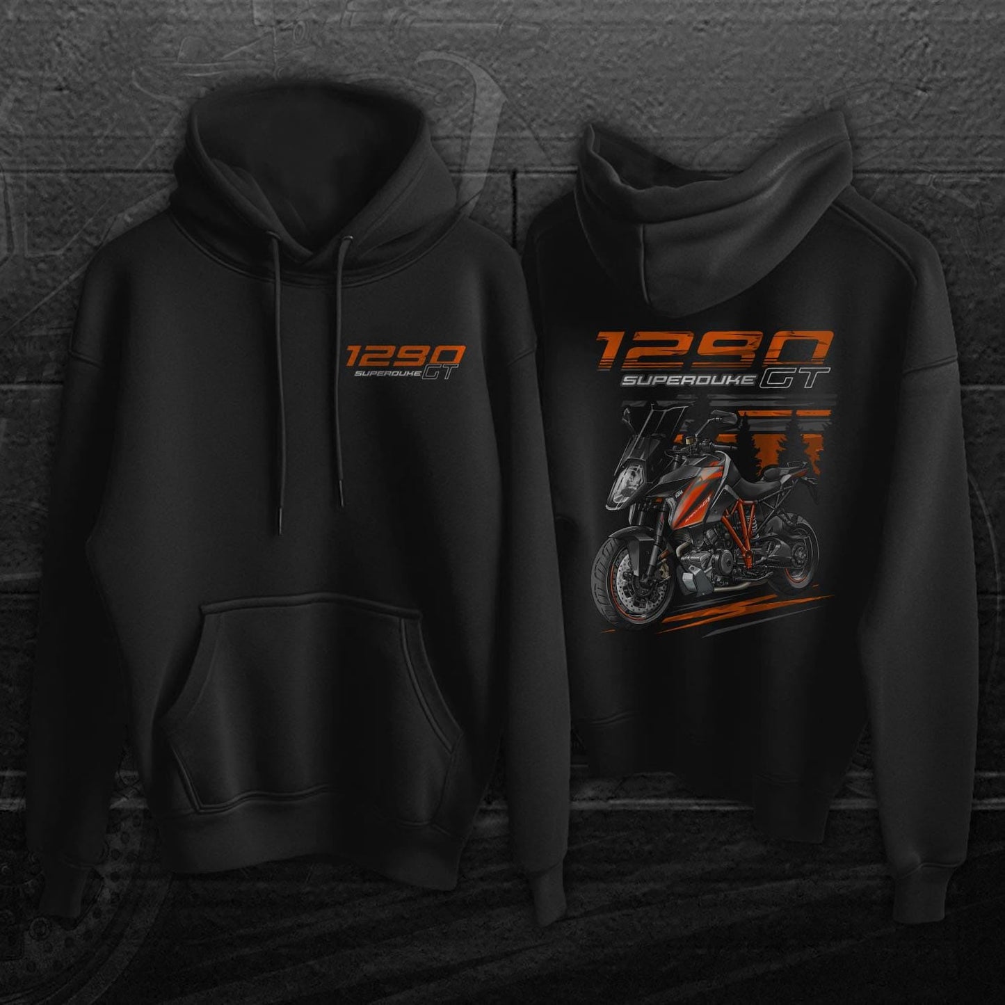 KTM 1290 Super Duke GT 2016-18 Inspired Hoodie - Motorcycle Sweatshirt