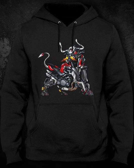 MV Agusta Brutale 1000 Inspired Hoodie - Motorcycle Sweatshirt