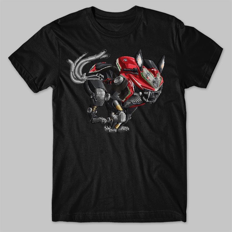 MV Agusta F4 Inspired T-Shirt - Motorcycle Tee Shirt