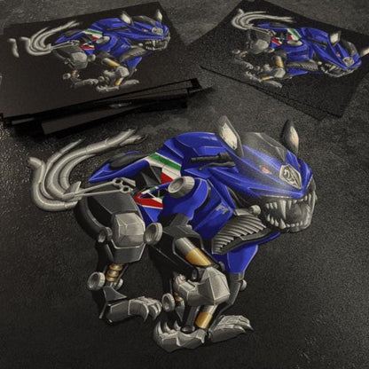 MV Agusta F4 Inspired Stickers - Set of 3 Biker Motorcycle Decals