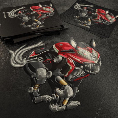 MV Agusta F4 Inspired Stickers - Set of 3 Biker Motorcycle Decals