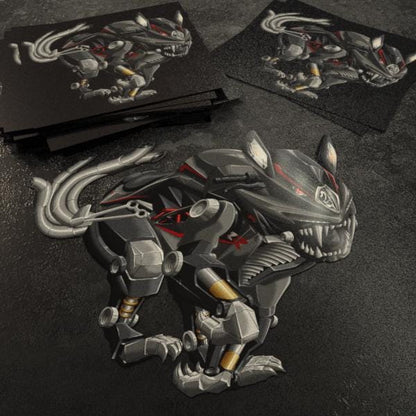 MV Agusta F4 Inspired Stickers - Set of 3 Biker Motorcycle Decals