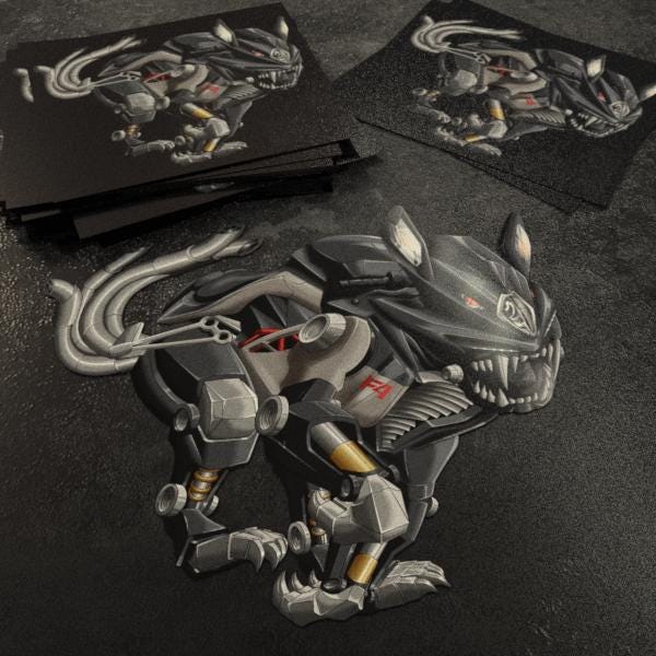 MV Agusta F4 Inspired Stickers - Set of 3 Biker Motorcycle Decals