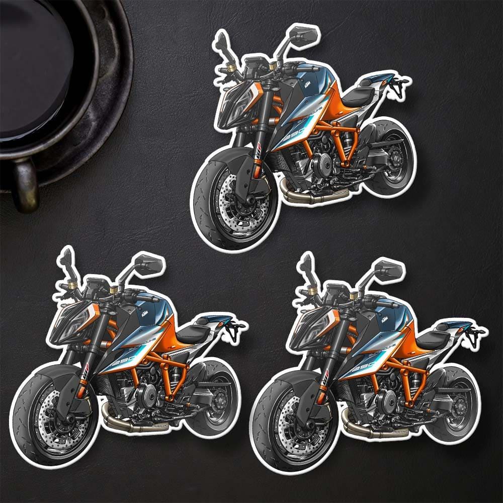 KTM 1290R Super Duke 2020-23 - Set of 3 Motorcycle Decals