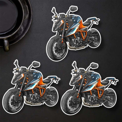 KTM 1290R Super Duke 2020-23 - Set of 3 Motorcycle Decals