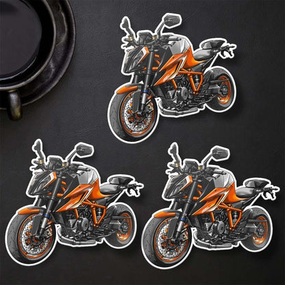 KTM 1290R Super Duke 2020-23 - Set of 3 Motorcycle Decals