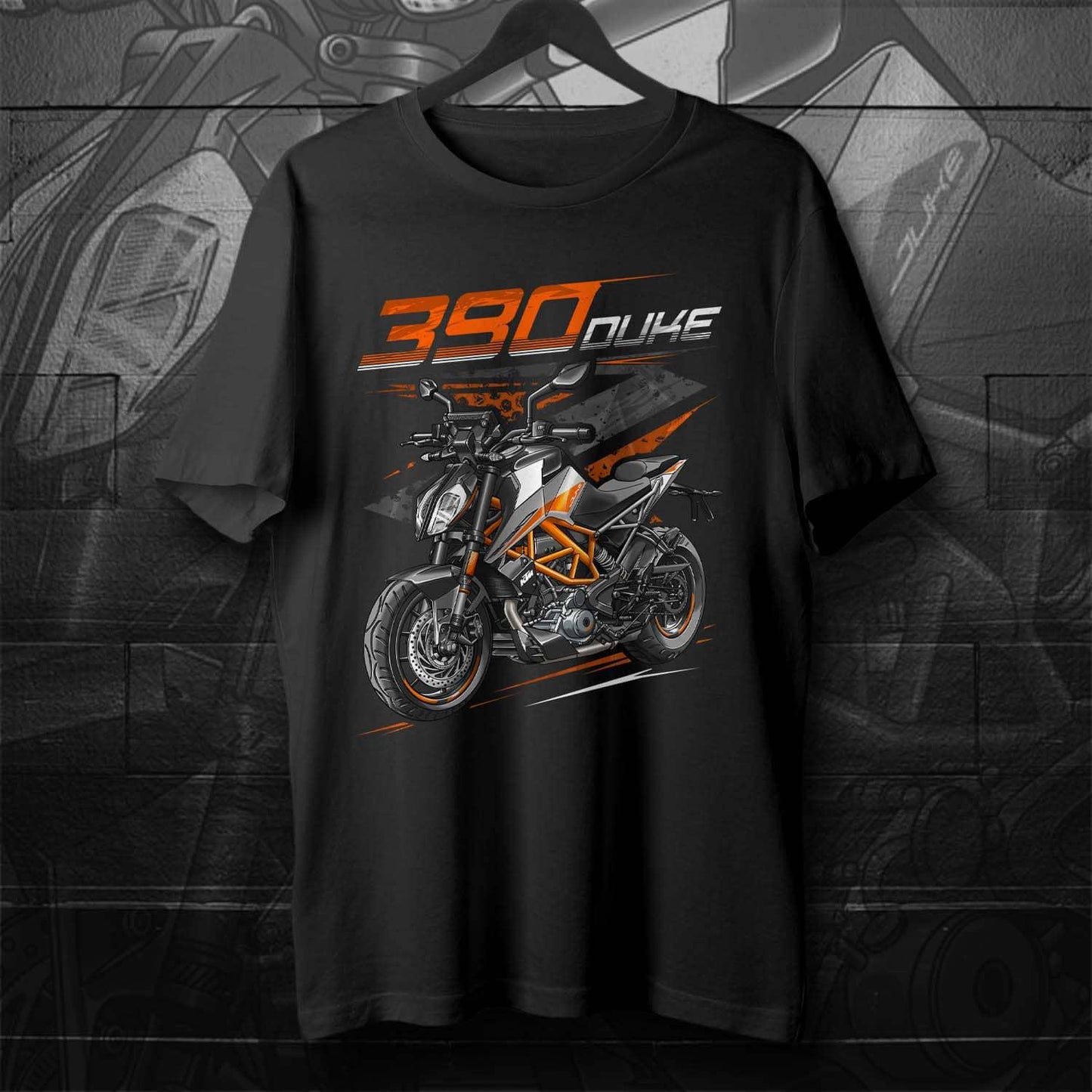 KTM Duke 390 Inspired T-Shirt - Motorcycle Tee Shirt