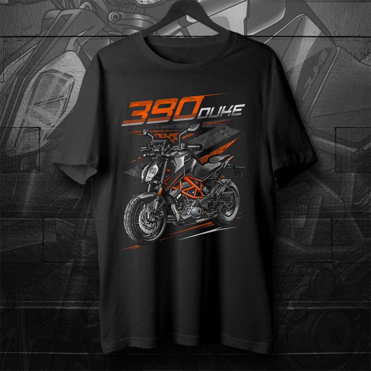 KTM Duke 390 Inspired T-Shirt - Motorcycle Tee Shirt