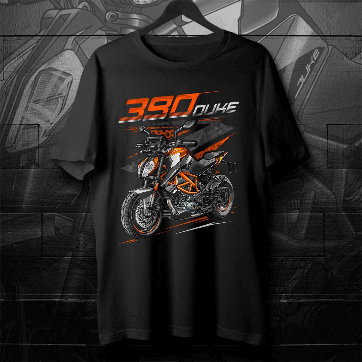 KTM Duke 390 Inspired T-Shirt - Motorcycle Tee Shirt