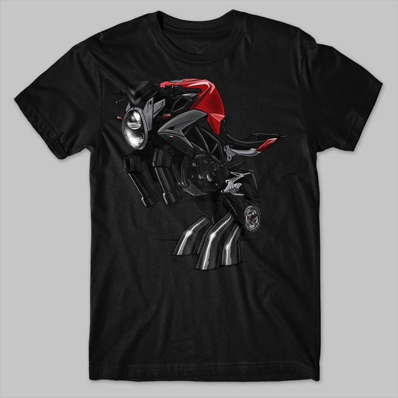 MV Agusta Brutale 800 Inspired T-Shirt - Motorcycle Tee Shirt