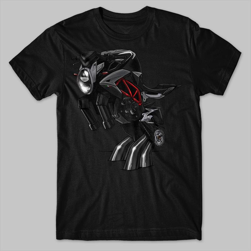 MV Agusta Brutale 800 Inspired T-Shirt - Motorcycle Tee Shirt