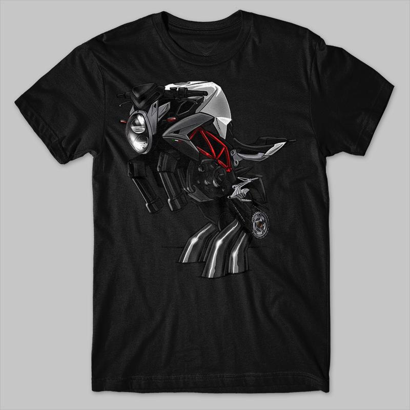 MV Agusta Brutale 800 Inspired T-Shirt - Motorcycle Tee Shirt