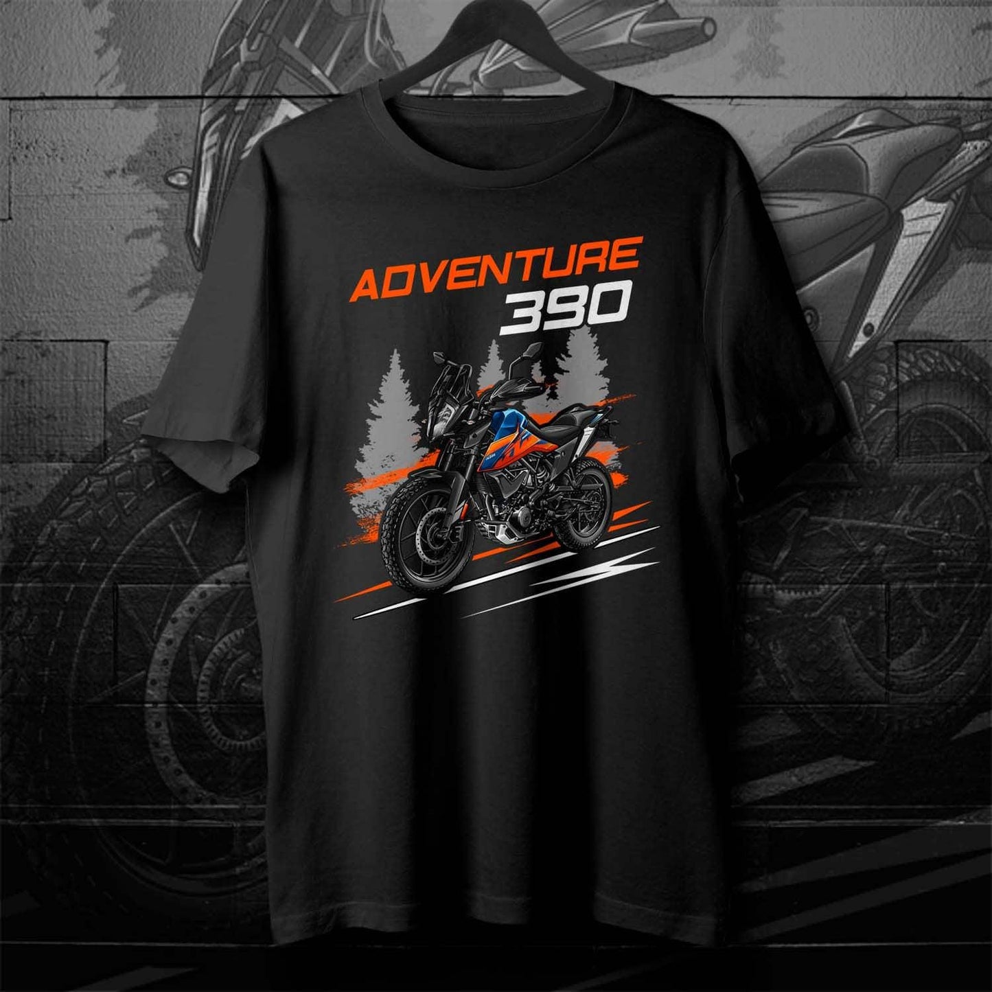 KTM 390 Adventure Inspired T-Shirt - ADV Motorcycle Tee Shirt