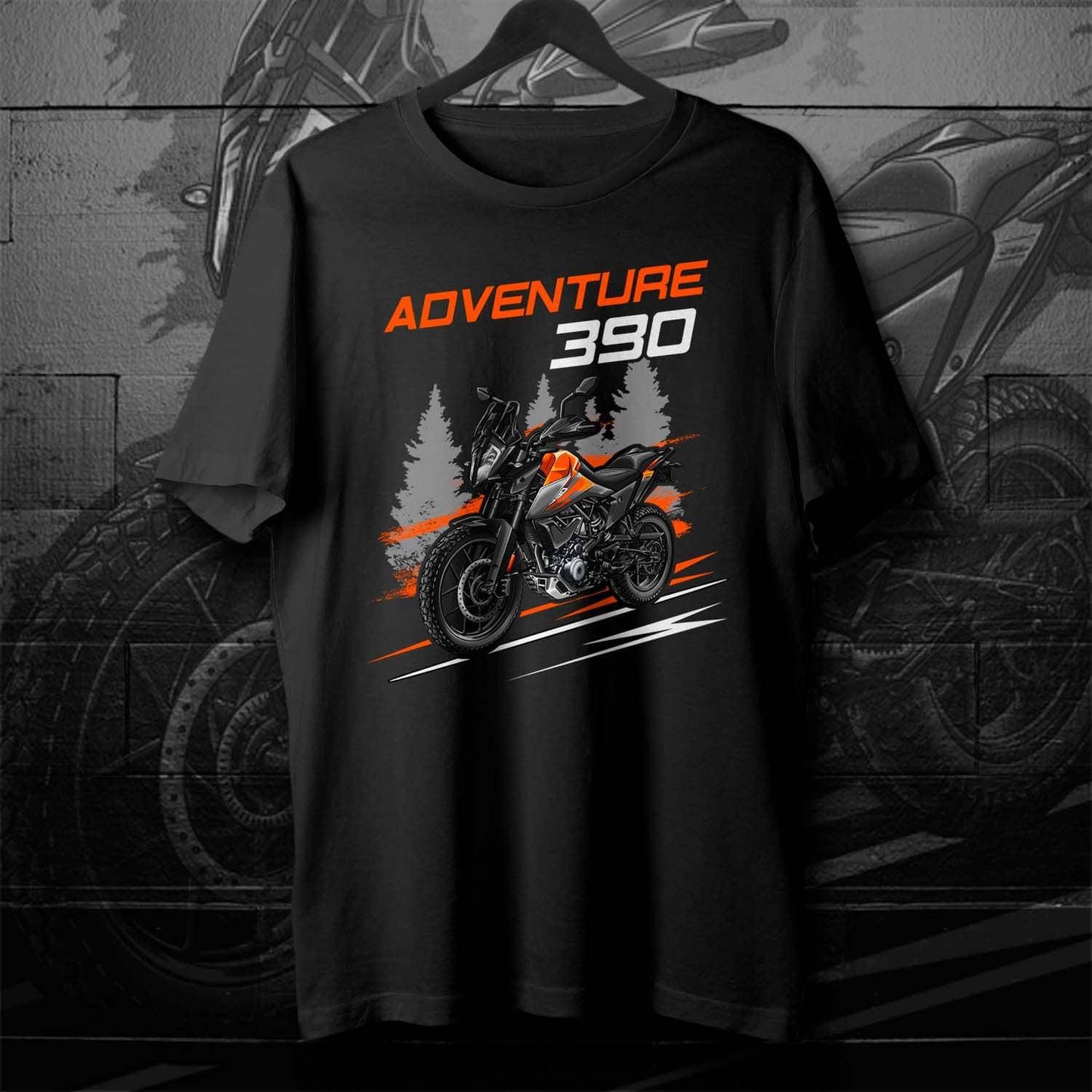 KTM 390 Adventure Inspired T-Shirt - ADV Motorcycle Tee Shirt