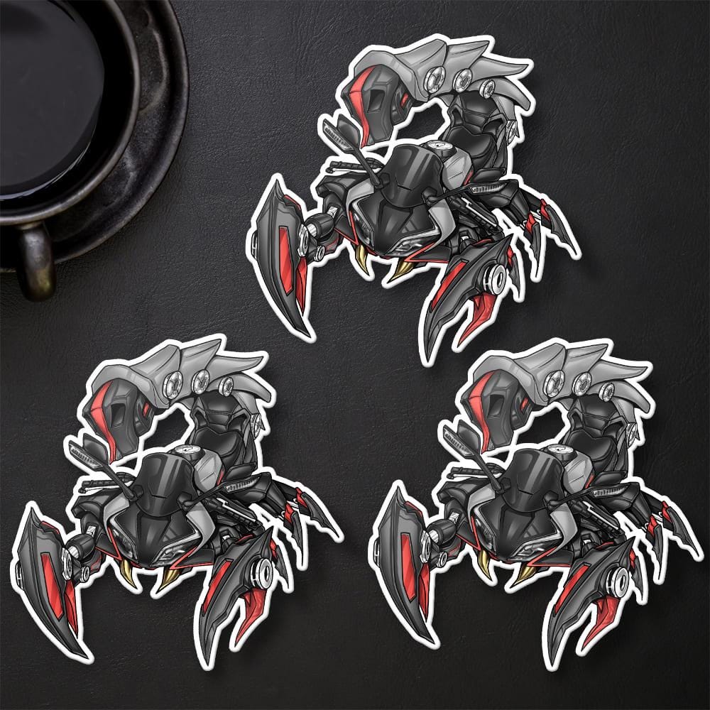 CFmoto 450SR SS SR-S 2023 Stickers - Set of 3 Motorcycle Decals for Sportbike Riders