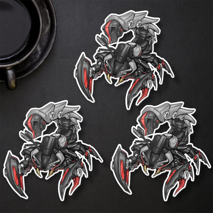 CFmoto 450SR SS SR-S 2023 Stickers - Set of 3 Motorcycle Decals for Sportbike Riders