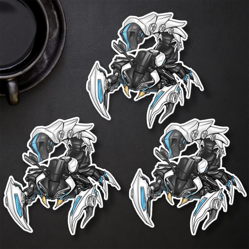 CFmoto 450SR SS SR-S 2023 Stickers - Set of 3 Motorcycle Decals for Sportbike Riders