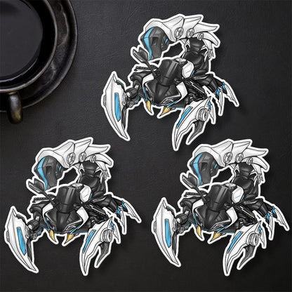 CFmoto 450SR SS SR-S 2023 Stickers - Set of 3 Motorcycle Decals for Sportbike Riders