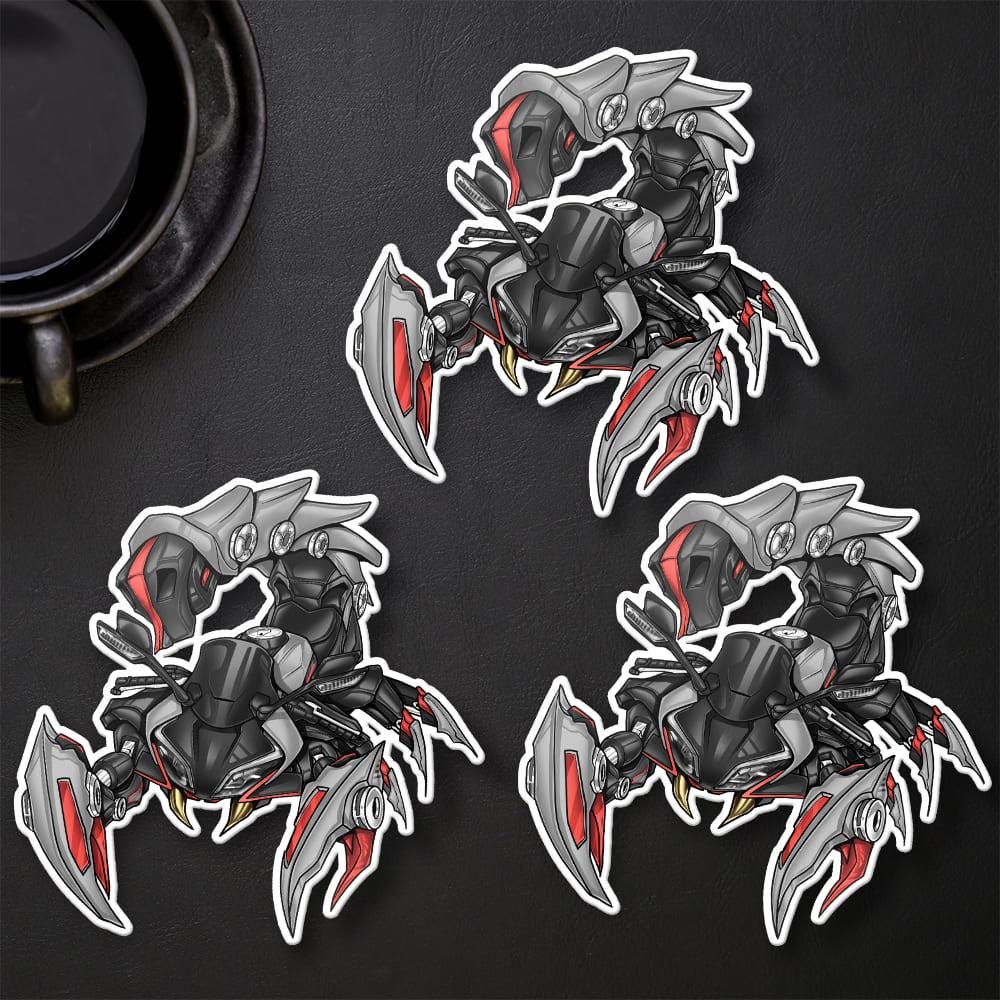 CFmoto 450SR SS SR-S 2023 Stickers - Set of 3 Motorcycle Decals for Sportbike Riders