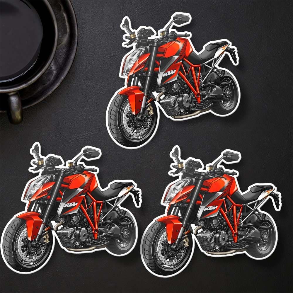 KTM 1290R Super Duke 2013-16 - Set of 3 Motorcycle Decals